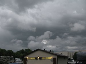 The storm roared through