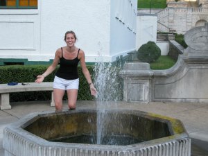 Indeed the hot springs are hot.