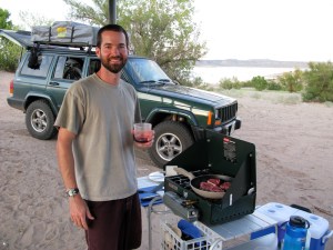 Chef Pat cooked up some delicious Lamb chops.