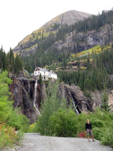 The rest of the way on foot.