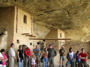 The awesome Balcony House at Mesa Verde.